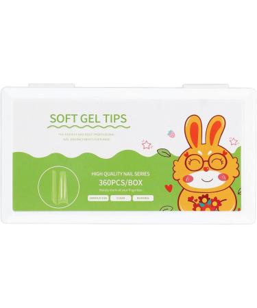 False Nail Tips Long Transparent False Nails Light Weight XXL for Christmas - Buy Online on GoSupps.com