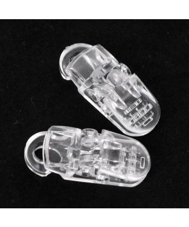 10pcs Clear Pacifier Clip Set | Craft Baby Clips & T-Clip for DIY Kindergarten Use - International Shipping Available - Buy Online on GoSupps.com