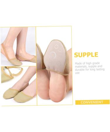 FOMIYES Yoga Toe Protector - 4 Pairs Non-Slip Forefoot Pads | Breathable Sweat-Absorbent Cushioning for Comfort | Anti-Skid Shoe Inserts for Yoga & Dance - Buy Online on GoSupps.com