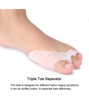 Hallux Valgus Toe Spreader - Soft Comfortable Treatment for Hammer Toes & Foot Pain Relief | International Shipping Available - Buy Online on GoSupps.com