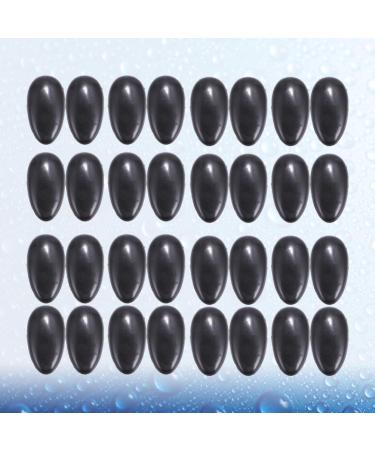 EXCEART 50 Pair Plastic Ear Caps - Hair Dye Shield Protector for Hair Dyeing - Black - Buy Online on GoSupps.com
