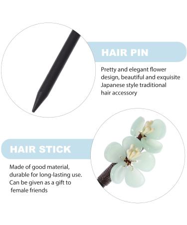 Buy Lurrose Vintage Japanese Retro Wooden Hair Sticks - Classic Hairpin for Elegant Hairstyles | International Shipping Available - Buy Online on GoSupps.com