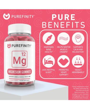 PUREFINITY Tart Cherry and Magnesium Gummies Bundle (Uric Acid Flush & Cleanse with Magnesium Support) - Buy Online on GoSupps.com