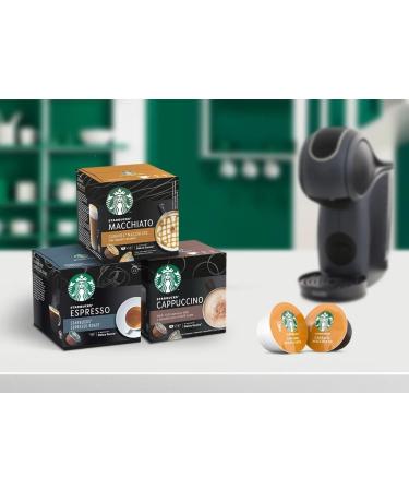 STARBUCKS Coffee Pods by Nescafe Dolce Gusto Pick Any 6 Packs from 7 Blends Including: Latte Cappuccino Espresso Caramel Grande and Many More - Buy Online on GoSupps.com