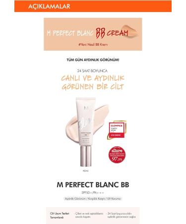 Flawless Skin with Missha M Perfect Blanc BB Cream 40ml/1.35 FL.OZ Rose/No.19 - Buy Online on GoSupps.com