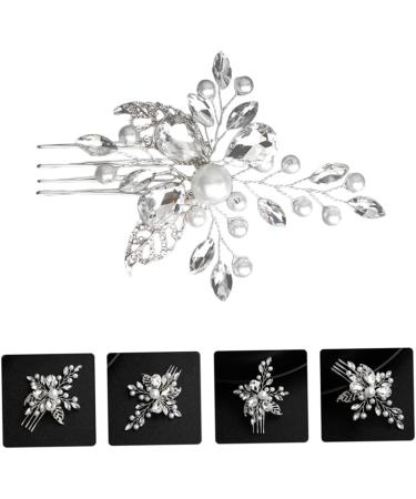 MAGICLULU 1 PC Alloy Hair Comb Creative Hair Prop Elegant Headdress Charming Bridal Headdress Hair Comb for Women Handmade Headdress Unique Head-wear Exquisite Comb Sweet Hair Supply - Buy Online on GoSupps.com