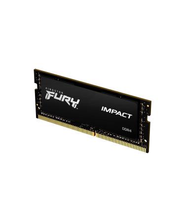 Kingston FURY Impact 32GB 2933MT/s DDR4 CL17 Laptop Memory Single Module | Intel XMP | AMD Ryzen | Plug n Play | Low Power Consumption | KF429S17IB/32 2933MHz 32GB