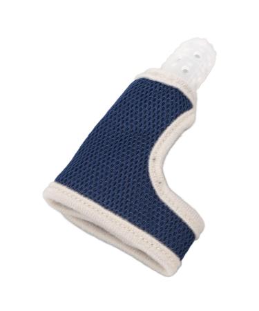 Silicone Teether Finger Guard for Toddler Baby - Stop Thumb Sucking - Wrist Band Type (Transparent) - Buy Online on GoSupps.com
