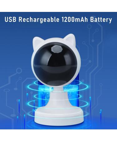 Heepdd Automatic Cat Laser Toy | USB Motion Activated Interactive Toy for Indoor Cats and Dogs - Buy Online on GoSupps.com