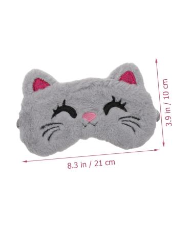 Buy 4 Pcs Breathable Sleep Masks | Portable Eye Covers & Lovely Eye Patches for Naps | Soft Plush Blindfolds - Assorted Colors - Buy Online on GoSupps.com