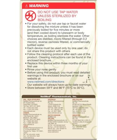 NeilMed NasaFlo Eco Neti Pot Sustainable Nasal Irrigation System for Sinus Relief BPA-Free & Eco-Materials Gentle Gravity Flow Includes 30 Sinus Rinse Premixed Packets Natural & Earth-Friendly - Buy Online on GoSupps.com