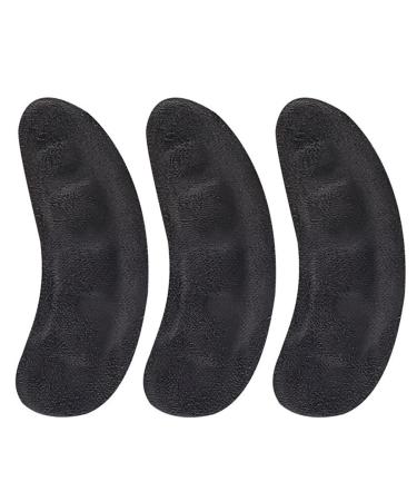 Silicone Heel Protectors 3 Pairs Reusable Breathable Removable Non-Slip Soft Cushion Inserts