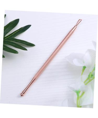 minkissy Fingernail Polish Remover Nail Gel Polish Remover Cuticle Pusher Nail Pusher Cuticle Trimmer Gel Nail Polish Remover Manicure Tools Stainless Steel Two Piece Suit medium Golden - Buy Online on GoSupps.com