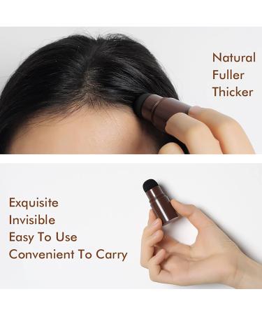 Hair Powder - Hair Fibres Hair Loss Treatment - Quickly Cover Hairline - Waterproof and Sweatproof Hairline Cover for Thinning Hair - White Hair Spray Temporary - Grey Hair Root Concealer (Dark Brown) - Buy Online on GoSupps.com