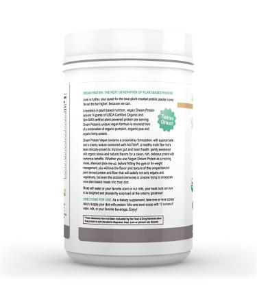 Greens First Dream Protein - USDA Organic Vegan Protein Powder - Nutritional Vanilla Dietary Supplement - Shop Internationally - Buy Online on GoSupps.com