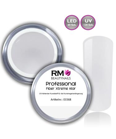5ml Fiberglass Xtreme LED UV Gel - Clear Adhesive Nail Gel for Strong Durable Nail Building - Buy Online on GoSupps.com