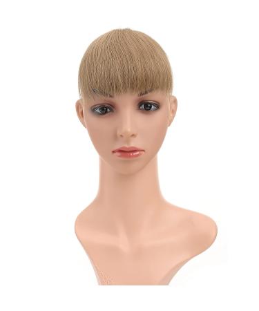 Rich Choices Remy Real Hair Clip-in Bangs - Dark Blonde Choppy Fringe Extensions - 8.5g One Piece - Buy Online on GoSupps.com