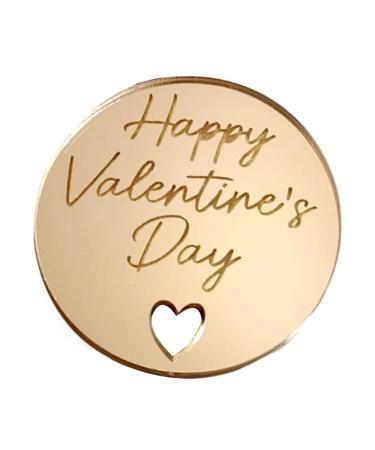 Valentine's Day Cupcake Toppers Cake Picks Decorations Mini Cake Snack Accessories for Wedding Birthday Theme Party One Color K