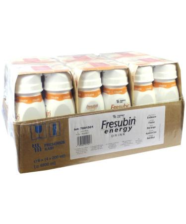 Fresenius Kabi Fresubin Energy Drink Strawberry Drinking Bottle 6 x 4 x 200 ml 1 Pack (1 x 5.5 kg) Strawberry 200 ml (24 Pack)