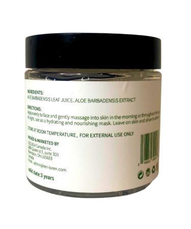 REN LOREN Organic Aloe Vera Gel | 200ml (6.78 oz) | Soothing & Moisturizing for Face, Skin & Hair | Non-Sticky Formula - Buy Online on GoSupps.com