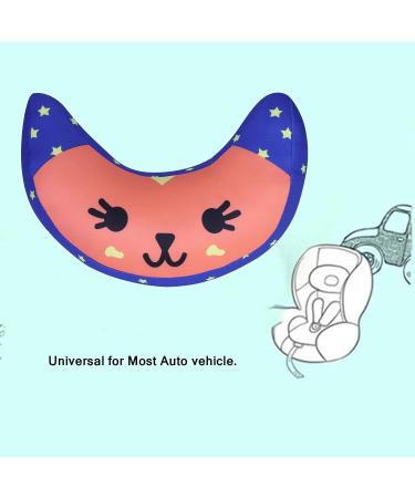 Kids Car Seat Belt Cover - Soft Shoulder Pad for Safety & Comfort | Orange Travel Pillow & Neck Support for Children | Universal Fit Car Accessories - Buy Online on GoSupps.com