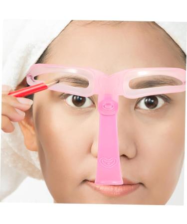 Beavorty 12 Sets Eyebrow Aid Home Tools Plastic Replaceable Eyebrow Tool Four Generations Household Supplies 1 count (Pack of 1) Pinkx4pcs - Buy Online on GoSupps.com