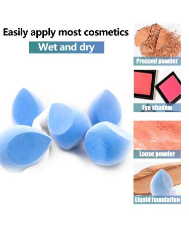 Velvet Makeup Sponge Set for Foundations Powders & Creams - 4 Pieces - International Shipping Available - Buy Online on GoSupps.com