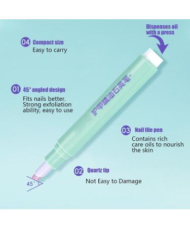 Nail Oil Pen - 6g Moisturizing Nourishing Oil | Floral Fragrance Nail Strengthener for Travel Salon Home Daily Manicure Cuticle Care Nails Repair Hydration and Natural Shine - Buy Online on GoSupps.com