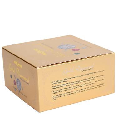 Korean Made MISKIN Diaforce Gold & Diamond Hydro-Gel Eye Patch - 60 Sheets - Buy Online on GoSupps.com