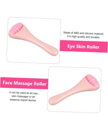 MAGICLULU 1pc Facial Roller Roller Skin Care Tools Portable Eye Beauty Tool Eye Tool Eye Wrinkle Eye Roller Eye Care Tools Pp Cosmetic Thinner Pink 8X2.5cm Pink - Buy Online on GoSupps.com