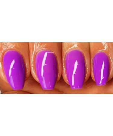 BLUESKY GEL NAIL POLISH PURPLE WEDDING FANTASY VIBRANT PURPLE DC29 DENCE RANGE UV/LED SOAK OFF Spring Summer Color - Buy Online on GoSupps.com