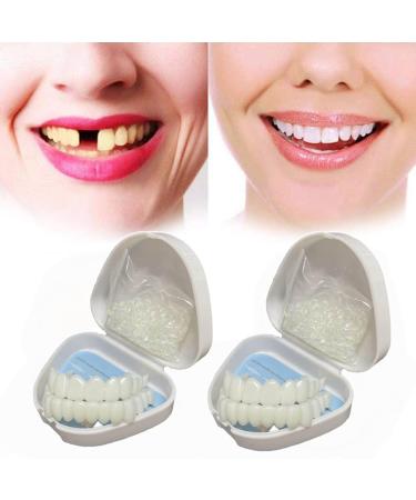 Flipped warm 2 pairs of teeth to put on wrong teeth dentures for plug in cosmetic veneers teeth lightening dentures for bad teeth