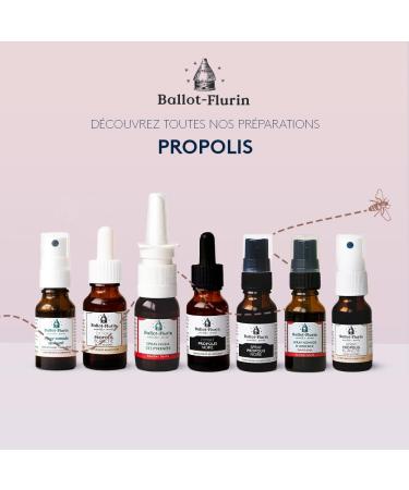  Ballot-Flurin Ballot-Flurin - Soothing Nomadic Spray - Alcohol Free - White Propolis - 15ml - 100% French Organic Ingredients - Buy Online on GoSupps.com