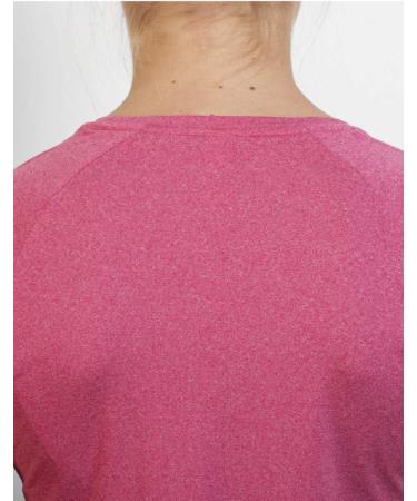 Buy GO HEAVY Women's Fitness Functional Sports T-Shirt - Pink Running Shirt for Optimal Performance | International Shipping Available - Buy Online on GoSupps.com