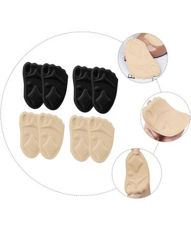FOMIYES 12 Pairs High Heel Cushion Forefoot Pad - Metatarsal Insoles & Arch Support - Sweat Absorbent Stretch Fabric - International Shipping Available - Buy Online on GoSupps.com