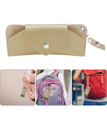 Shop Artibetter Yellow Leather Glasses Bag Set - Portable Sunglasses Case Holder - Stylish & Functional - Buy Online on GoSupps.com