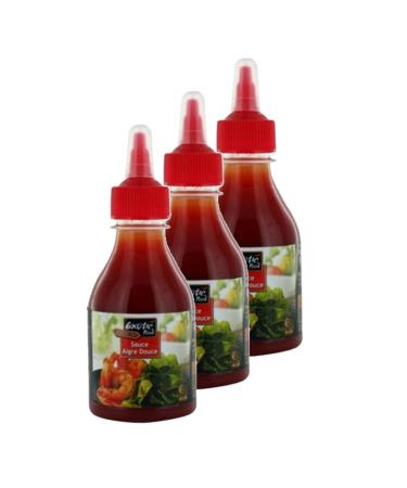 Lot 3x Sweet Sour Sauce - Bottle 225g