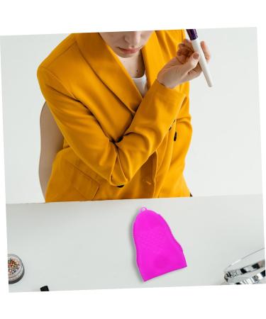 Didiseaon Makeup Brush Cleaning Pad Cosmetic Brush Cleaner Facial Cleaner Facial Cleansing Pads Soft Silicone Face Facial Tool Scrubber Silicone Brush Cleaning Pad Disc Mat Purple Silica Gel 19x13cm Purple - Buy Online on GoSupps.com