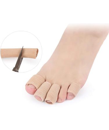 Elastic SEBS Nylon Toe Protector Pads - Soft Pain Relief Blister Guards for Men & Women | Size S 15cm - Buy Online on GoSupps.com
