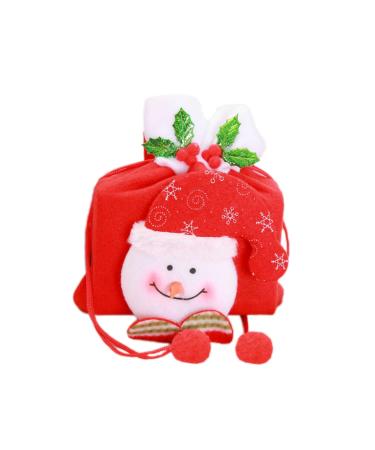 SEWOART Candy Bags Christmas Sweet Bag Santa Claus Candy Bag Christmas Candy Pouch Bag Storage Bag Elk