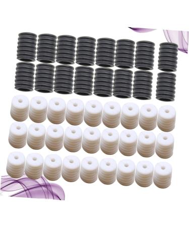 Minkissy 400 STK Anti-Slip Mask Hooks - Elastic Rope Buckle Clips for Protective Masks & Luggage - Soft Rubber 1x0.6cm 2pcs - Buy Online on GoSupps.com