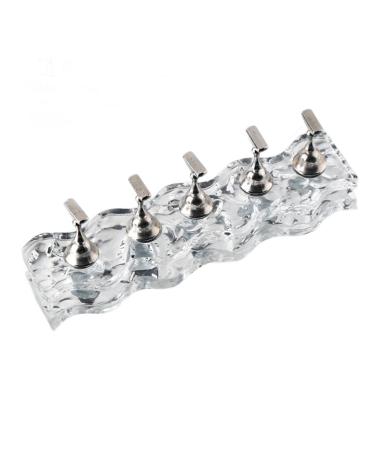 Nail Display Stand With Base Nail Practice Holder Nail Practice Stand Manicure Tool Acrylic Nail Tip Holder Acrylic Nail Tip Holder Nail Practice Holder Nail Display Stand