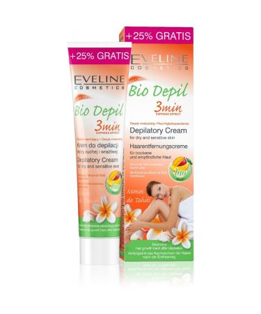 EVELINE COSMETICS Cr me pilatoire Bio Depil 3 min Express Effect 125 ml