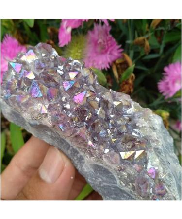 Amethyst Rough Stone for 180g Gold Titanium Purple Rainbow Amethyst Bismuth Crystal Cluster Brazil HOMEZHOU - Buy Online on GoSupps.com