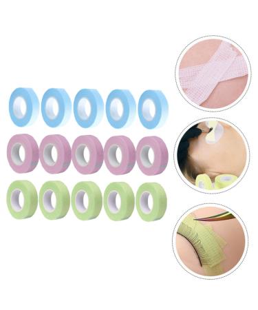 MAGICLULU 30 Rolls Lash Tape Make up Makeup Tape Eyelash Adhesive Tape Lash Tape Adhesive Fabric Tape Fabric Tape for Eyelash Eye Stickers Non-woven Fabric With Hole Extension Belt - Buy Online on GoSupps.com