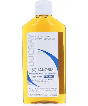 Ducray squanorm shampoo caspa grasa 200 ml - Buy Online on GoSupps.com