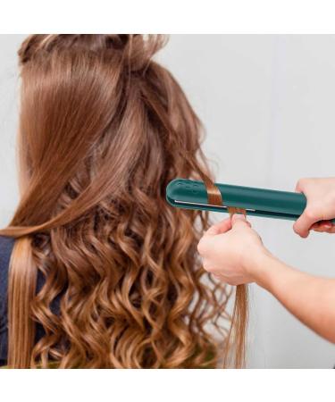 Jocelynnae Ceramic Mini Hair Curler Mini Dual-Purpose Curling Iron Travel Curling Iron USB Rechargeable Curling Wand 2-in-1 Mini Curling Wand for Men and Women (2PCS-5) - Buy Online on GoSupps.com