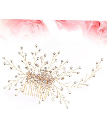 MAGICLULU Rhinestone Hair Accessories Bridal Headpiece Bride Headpieces for Wedding Hair Jewels for Women Bride Hair Accessories Wedding Barrettes for Women Women's Pearl Comb - Buy Online on GoSupps.com