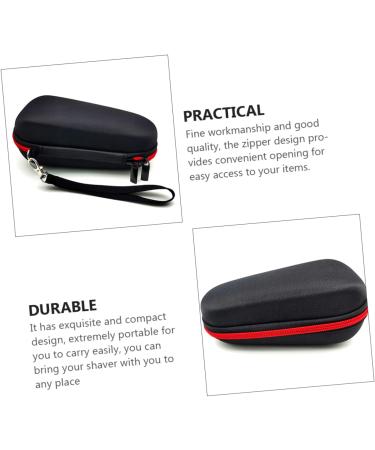 POPETPOP Storage Bag Beard Trimmer Bag Electric Trimmer Carrying Case Portable Shaver Bag Shaver Carrying Bag Men Electric Shaver Hair Clipper Case Cosmetic Holder Travel Oxford Cloth Red 17.5X7X7CM Red 17.5X7X7CM - Buy Online on GoSupps.com