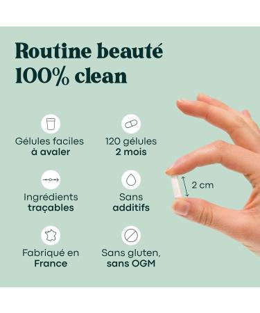 Marine Collagen + Hyaluronic Acid Hydrated Skin and Strong Joints 2 Months Cure 120 Capsules Hydrolyzed Collagen Type 1 Naticol With Vitamin C Made in France by Novoma - Buy Online on GoSupps.com